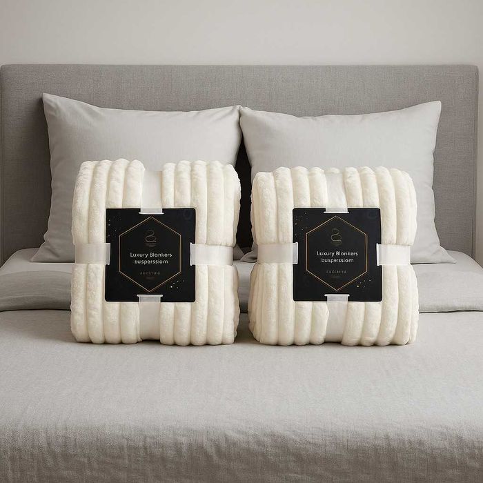 ПРОМОЦИЯ! Луксозно двойно одеяло Luxury Blanket 220x240 см - 2 броя