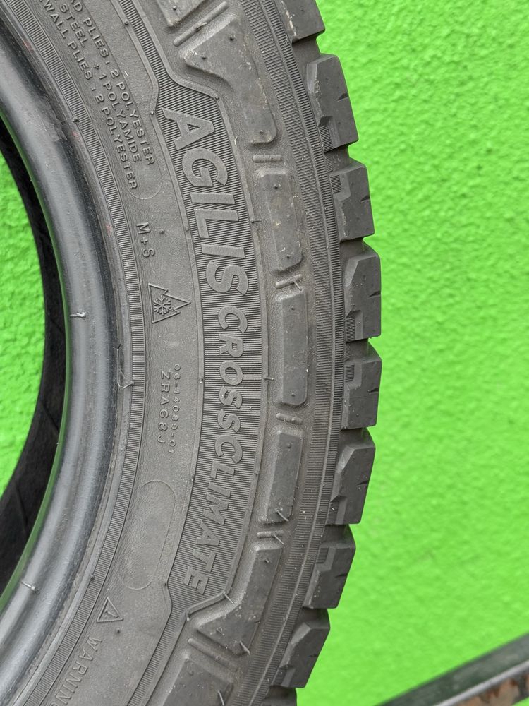 215/65/16C MICHELIN CROSSCLIMATE dot 2020 Profil 7mm Profil ramas 80%