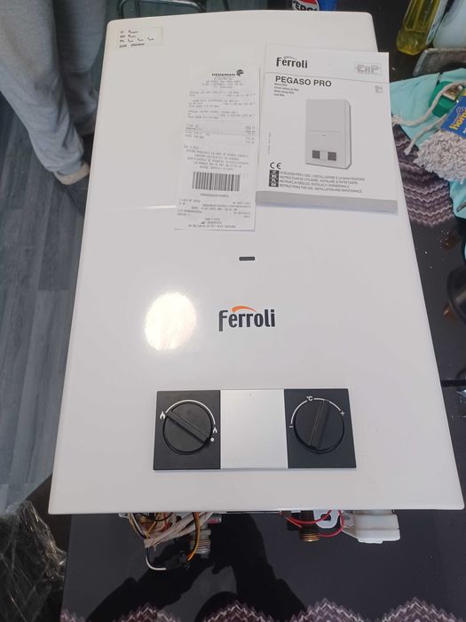 Boiler electric  centrala pe gaz  incalzitor terasa