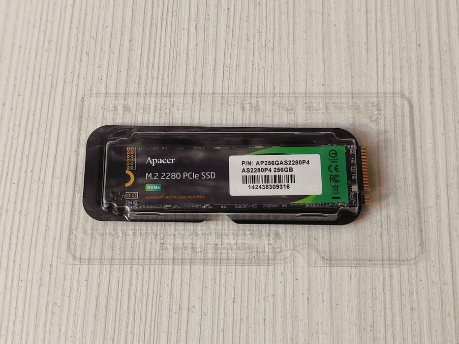 M.2 NVMe SSD Apacer 256 GB