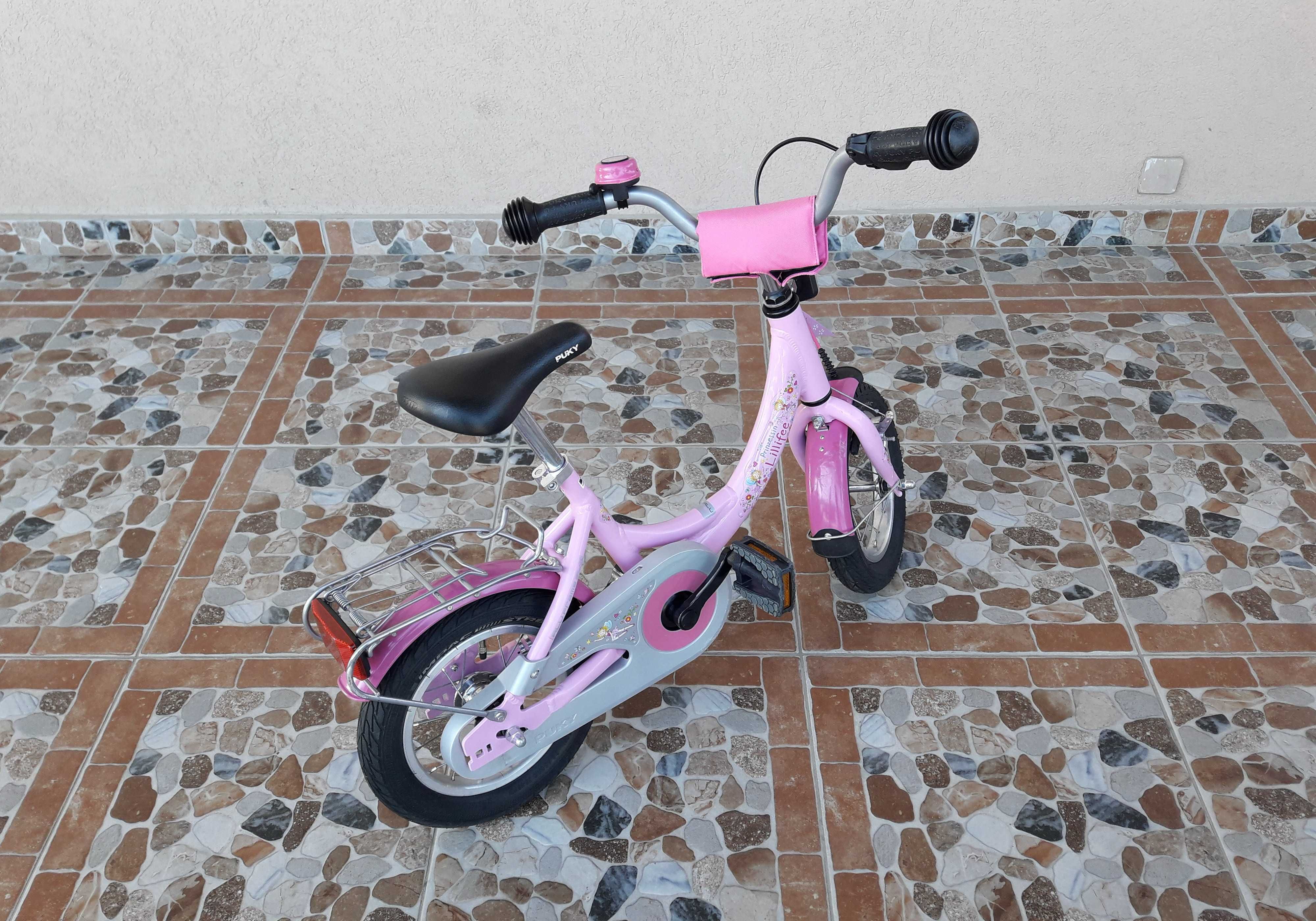 Bicicletă copii 12’ PUKY ZL 12-1, ALUMINIU Prinzessin Lillifee – roz