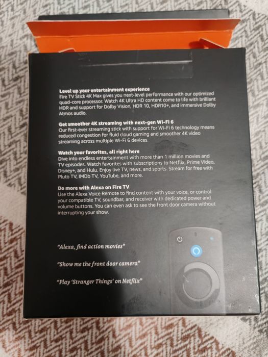 Fire TV stick 4K max