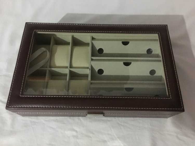 Cutie Ceasuri și Ochelari din piele – cadoul ideal. SIGILAT!