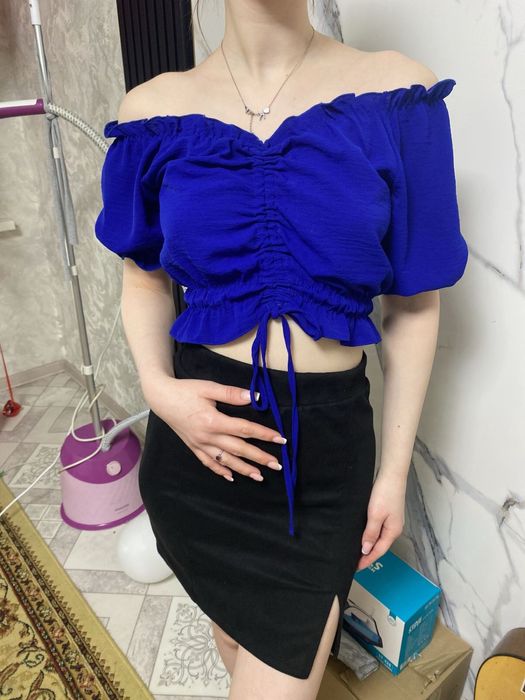 Продам синию кофточку