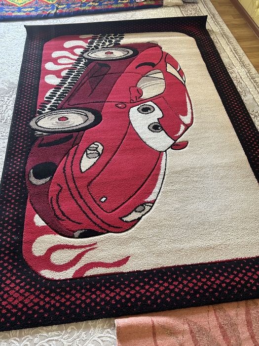 Кілем шерстяной жуылған