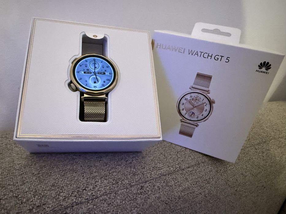 Huawei Watch GT 5 – почти нов! Смарт часовник