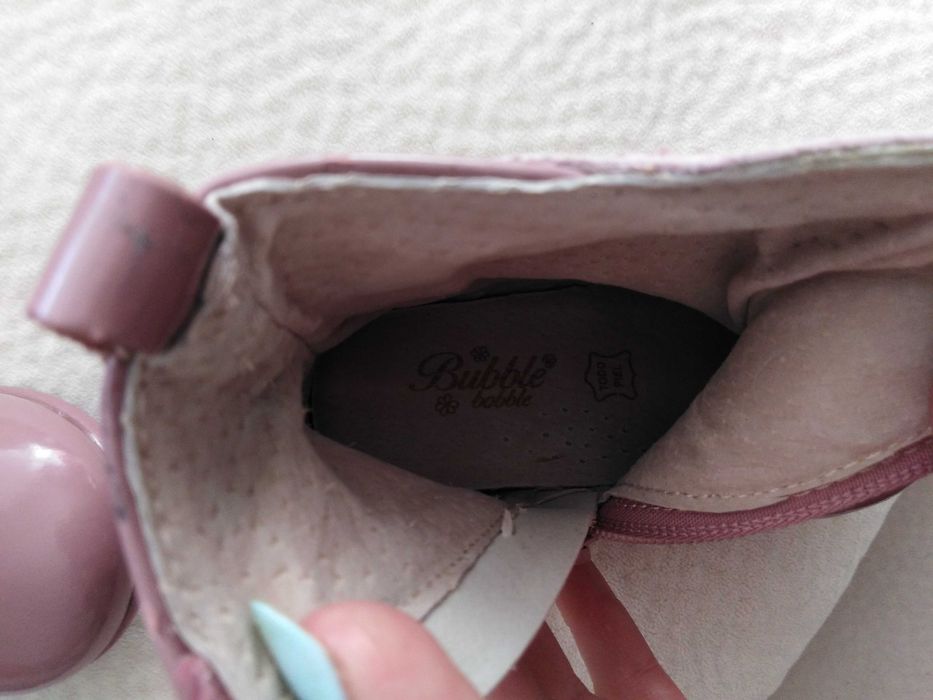 Детски ботушки, естествена кожа