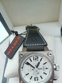 Ceas Welder Chronograph, cadran Alb