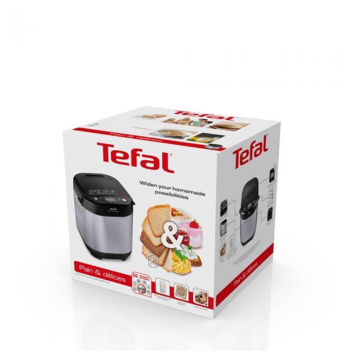 TEFAL mașină de pâine (cu programe de pâine și prăjituri fara gluten)