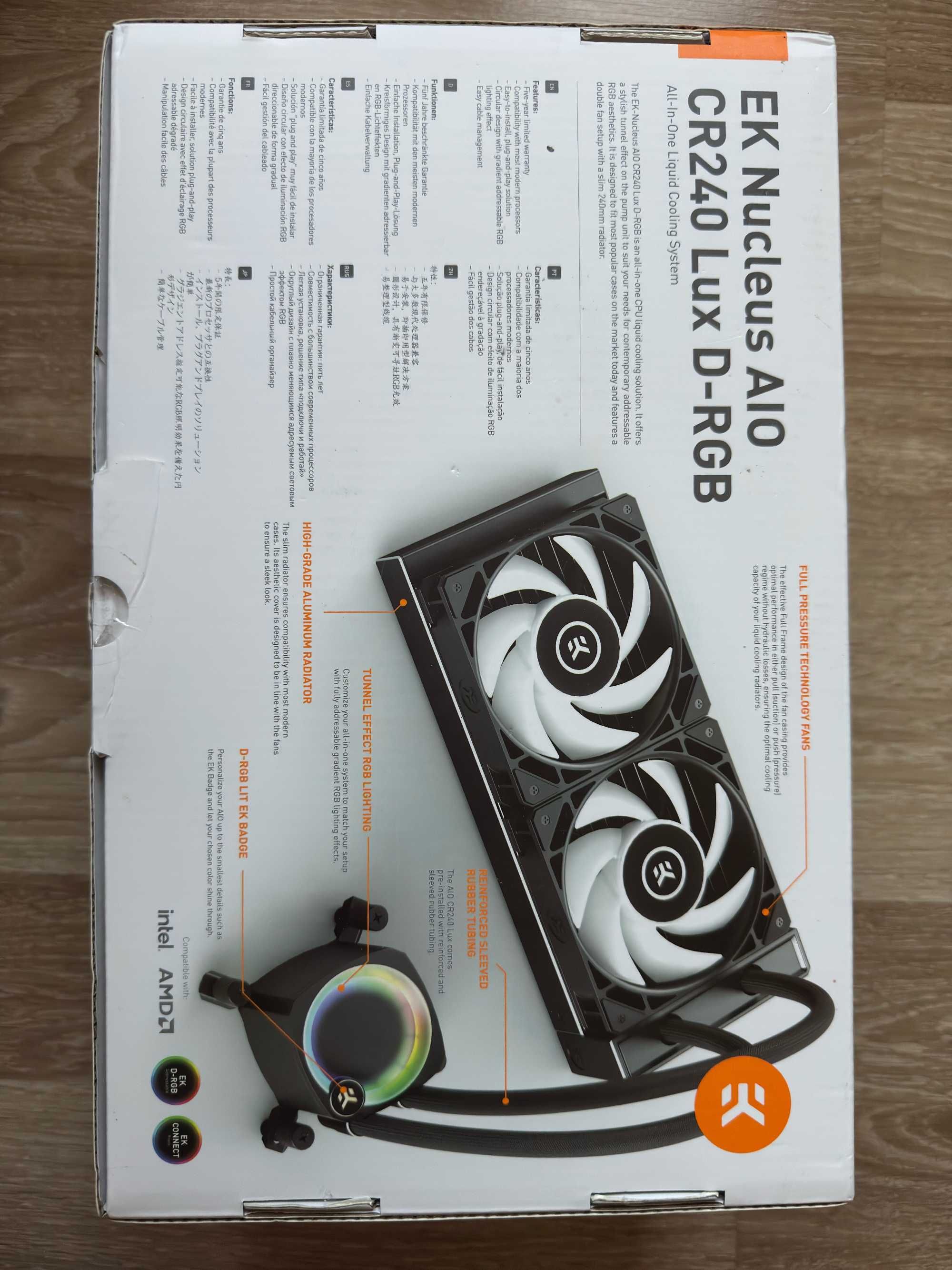 EKWB Nucleus AIO CR240 LUX D