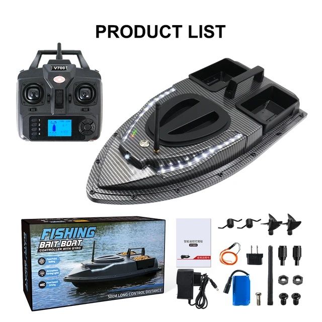 Лодка за захранка Flytec V900 GPS + 2бр. Li-ion батерии