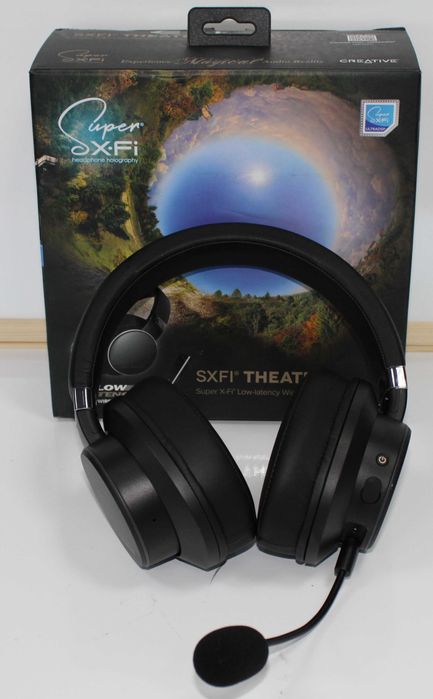 Слушалки Creative SXFI THEATER безжични съвместими SXFI TV ,PC,MAC,PS4