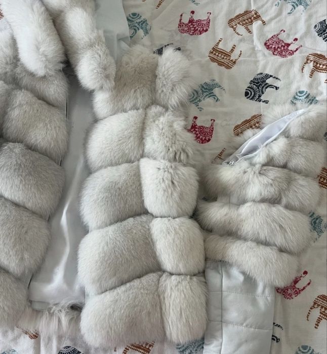 Geaca de blana cu maneci detasabile