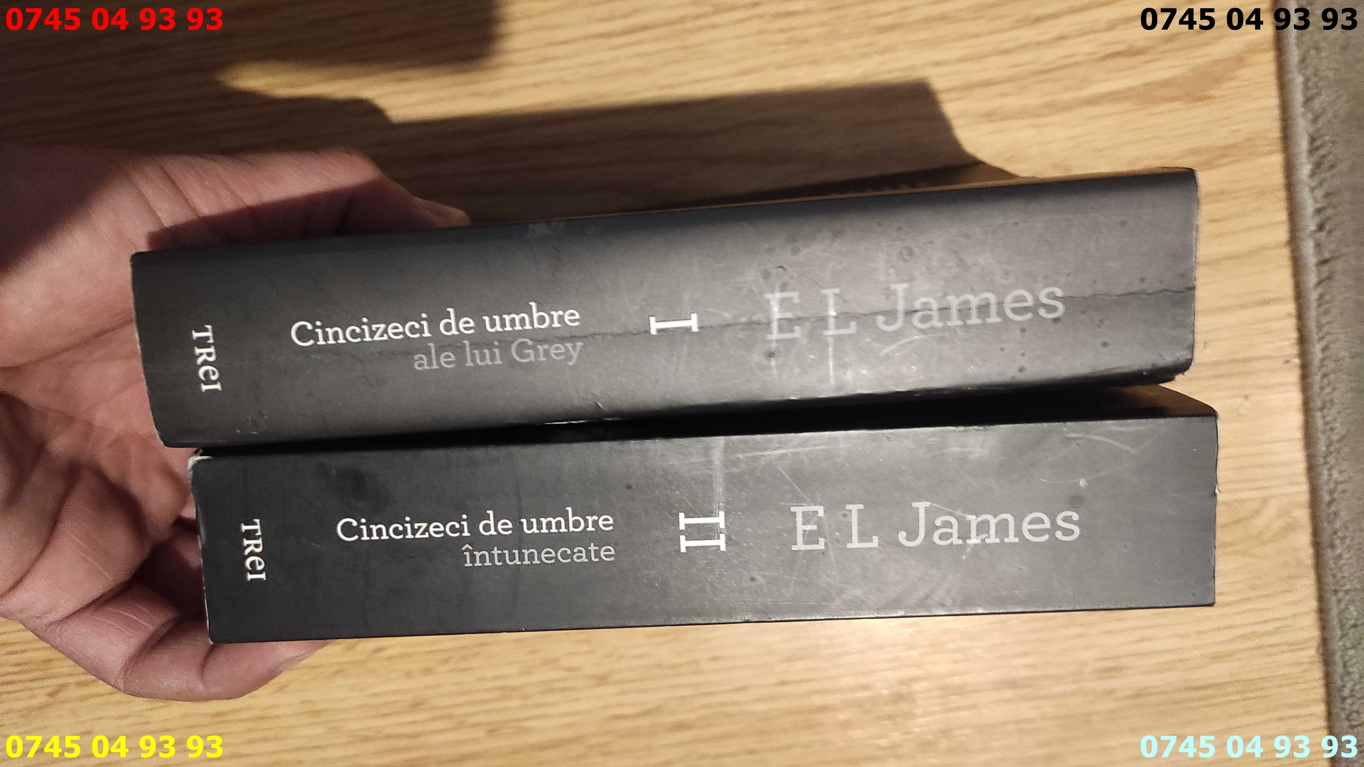 carte carti cincizeci de umbre ale lui Grey  2 volume pret pe cele 2