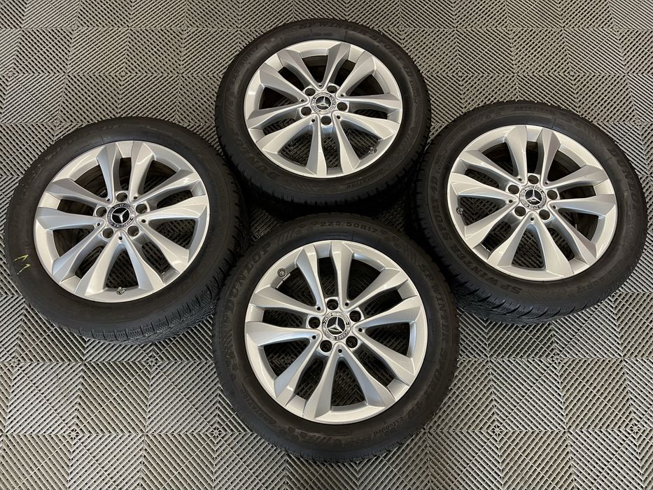 Jante Roți 17 Mercedes C Class W205 W206 Anvelope iarna 225 50 17 M+S