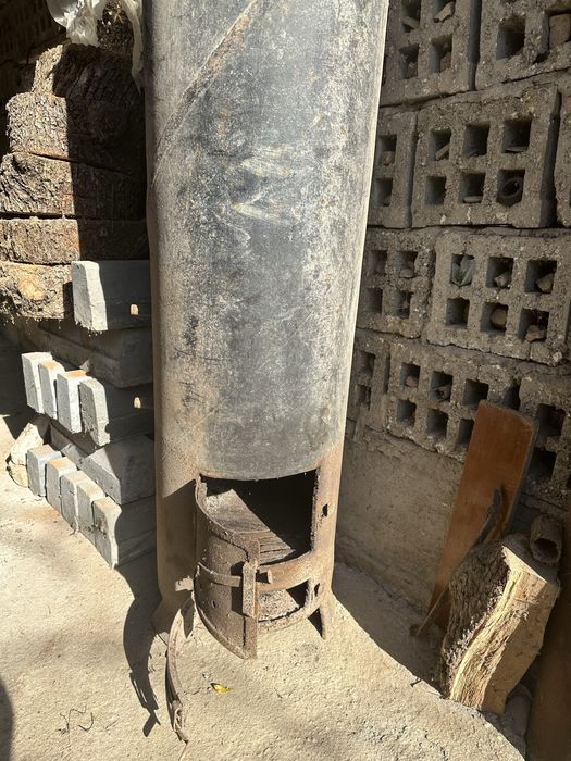 Boiler pe lemne 100litri