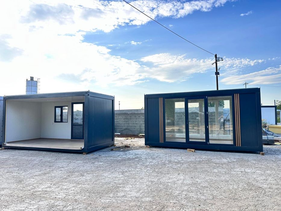 Container modular tip birou, spatiu comercial, locuinta  6 x 3m