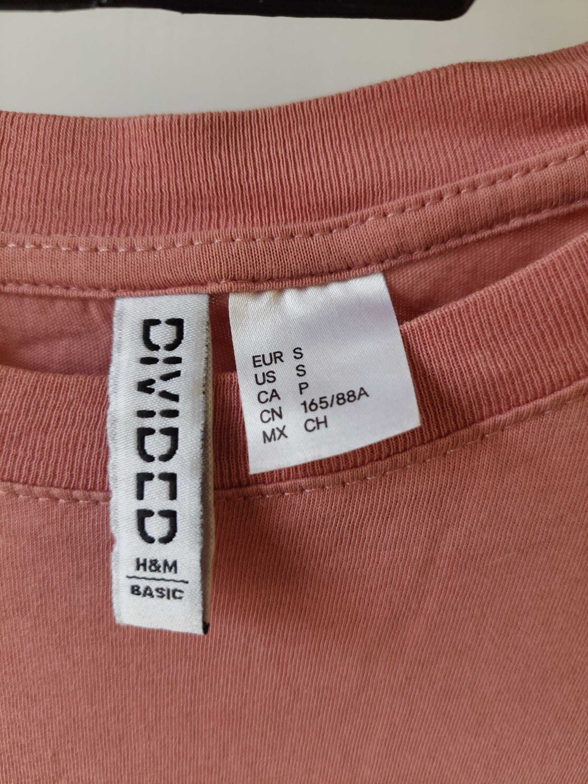 Розова тениска H&M
