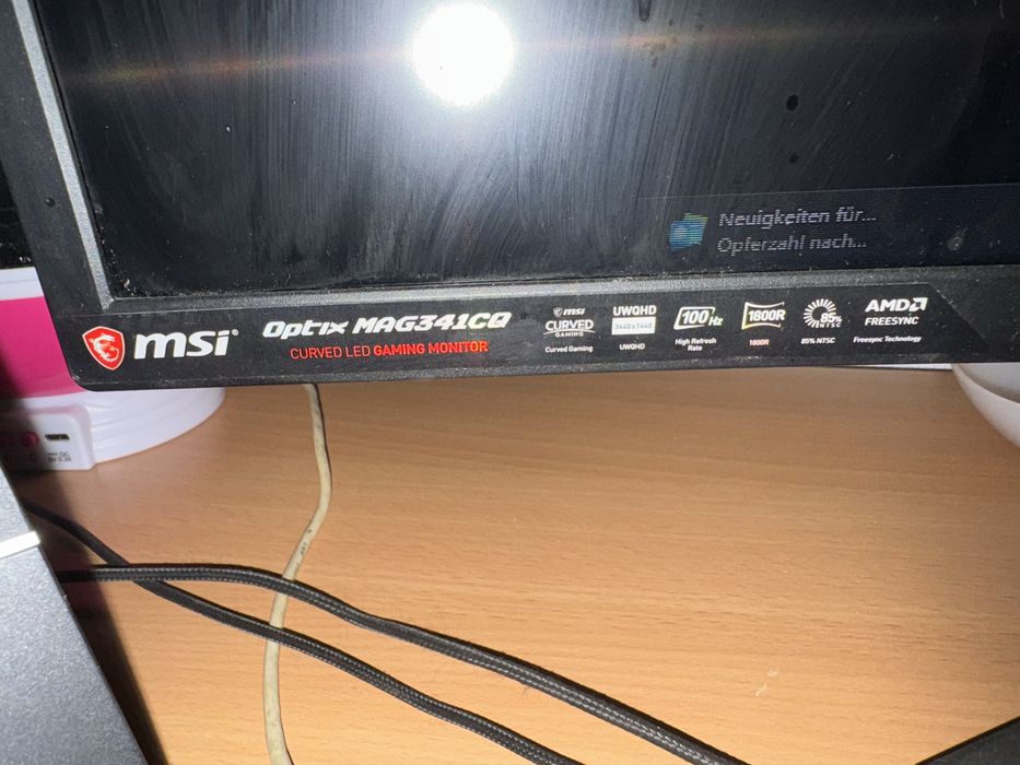 Monitor 2k DEFECT OPTICS mag341cq