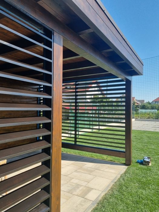 Pergole, Terase, Foisoare Lemn Stratificat