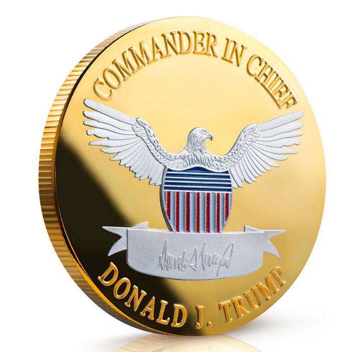 Сувенирни монети-Доналд Тръмп