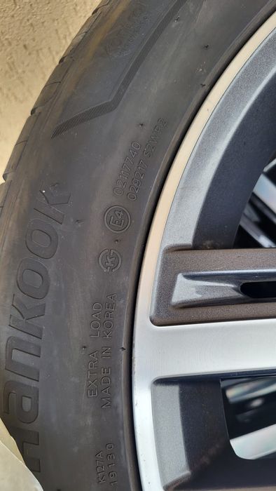 Set Jante spitate de aluminiu VW Tiguan R Line 19