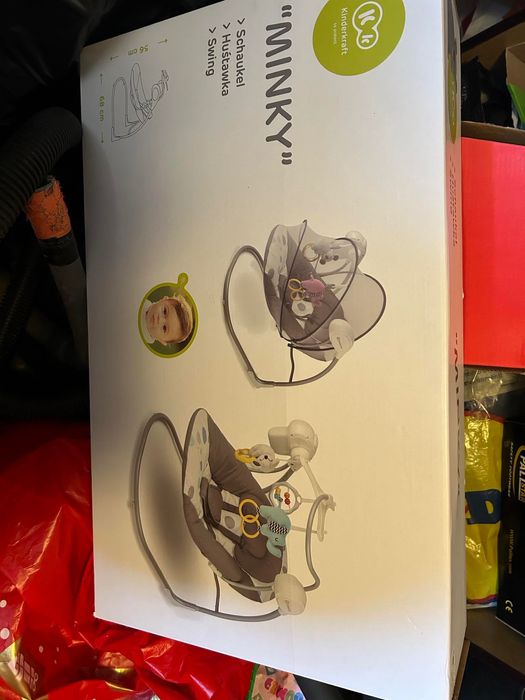 Бебешка люлка Kinderkraft Minky 2in1