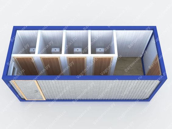 Контейнер туалет | Контейнер душ