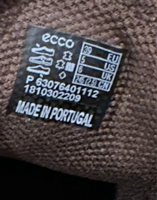 Pantofi ECCO marimea 39