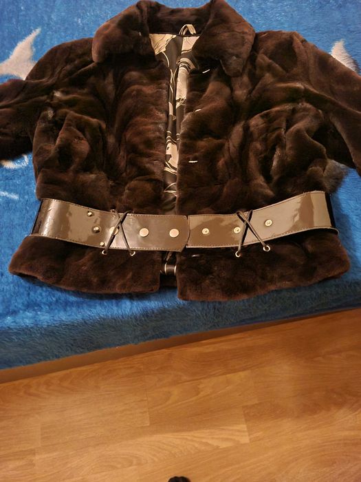 Geaca blana naturala nurca