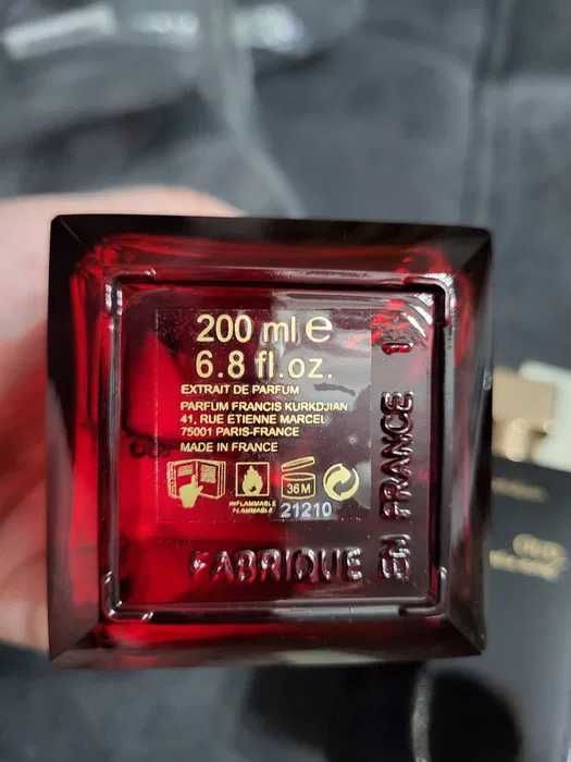 Parfum Kurkdjian - Baccarat Rouge, 200ml, Extract de Parfum, sigilat
