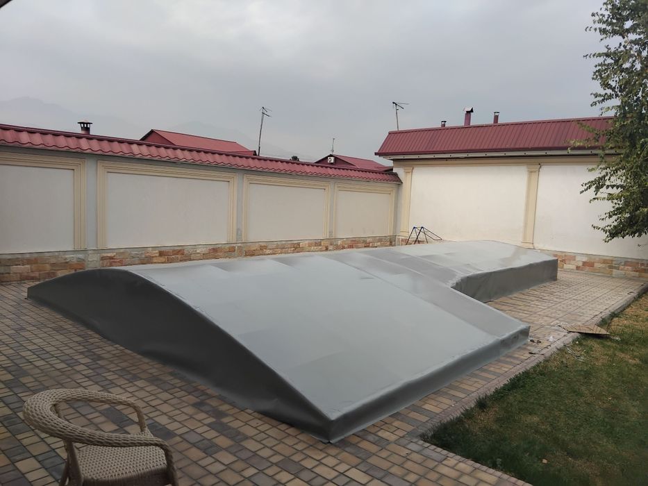 Банер Басейн,навесларни нолдан йопамизl