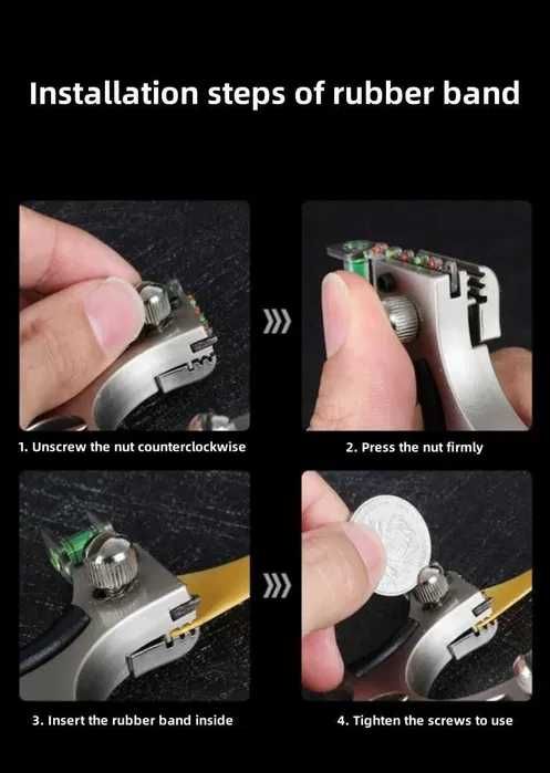 Комплект бойна прашка с лазерен мерник BANGSHE KP-B5