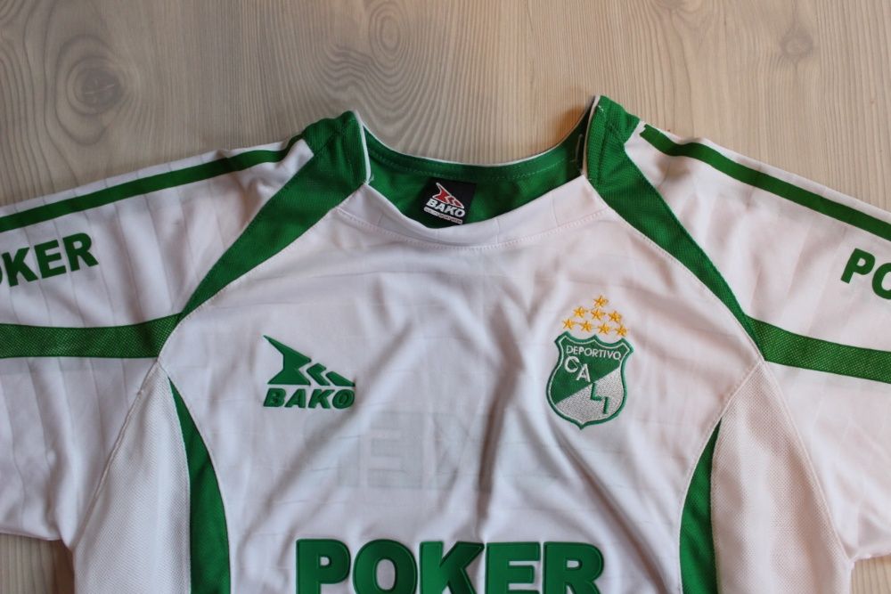 Tricou fotbal de colectie, DEPORTIVO CALI, model rar, BAKO, marime L