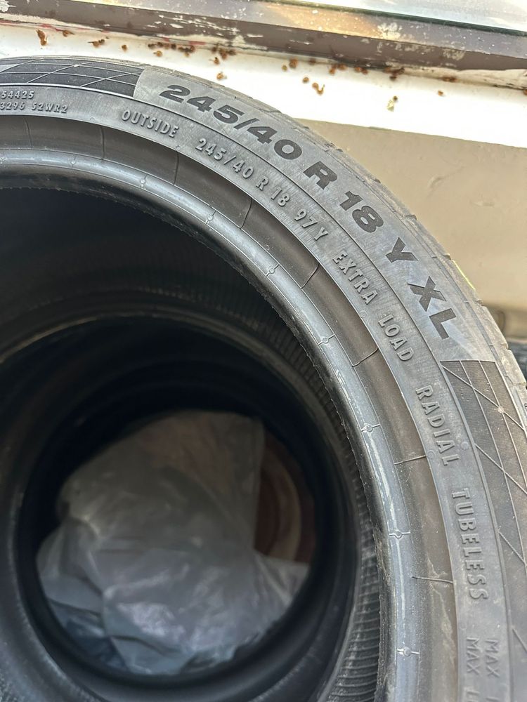 Anvelope vară Continental 245/40 R18 Y XL