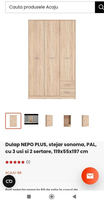Oferta dulap nou