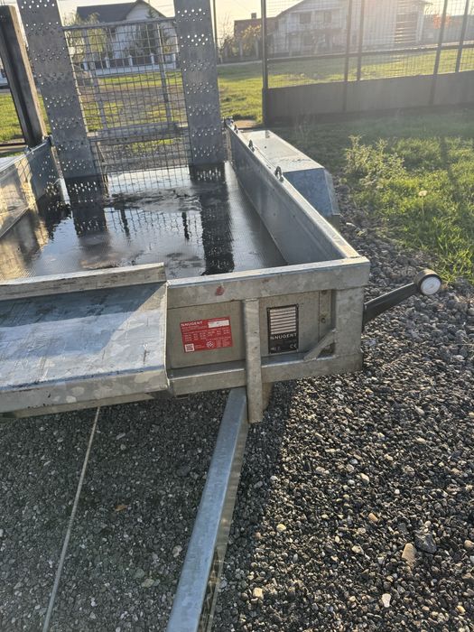 Remorca transport utilaje