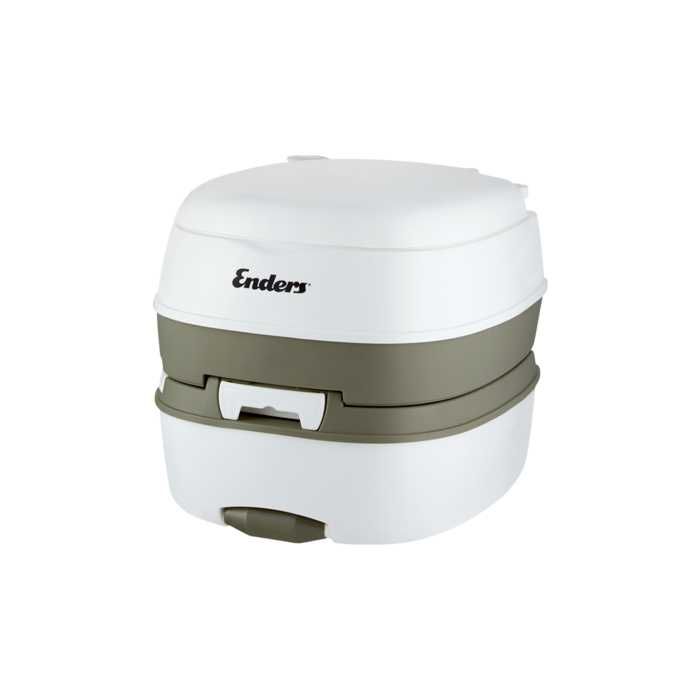 Мобилна химическа къмпинг тоалетна Mercado Trade, Пластмаса, 15л., Бял