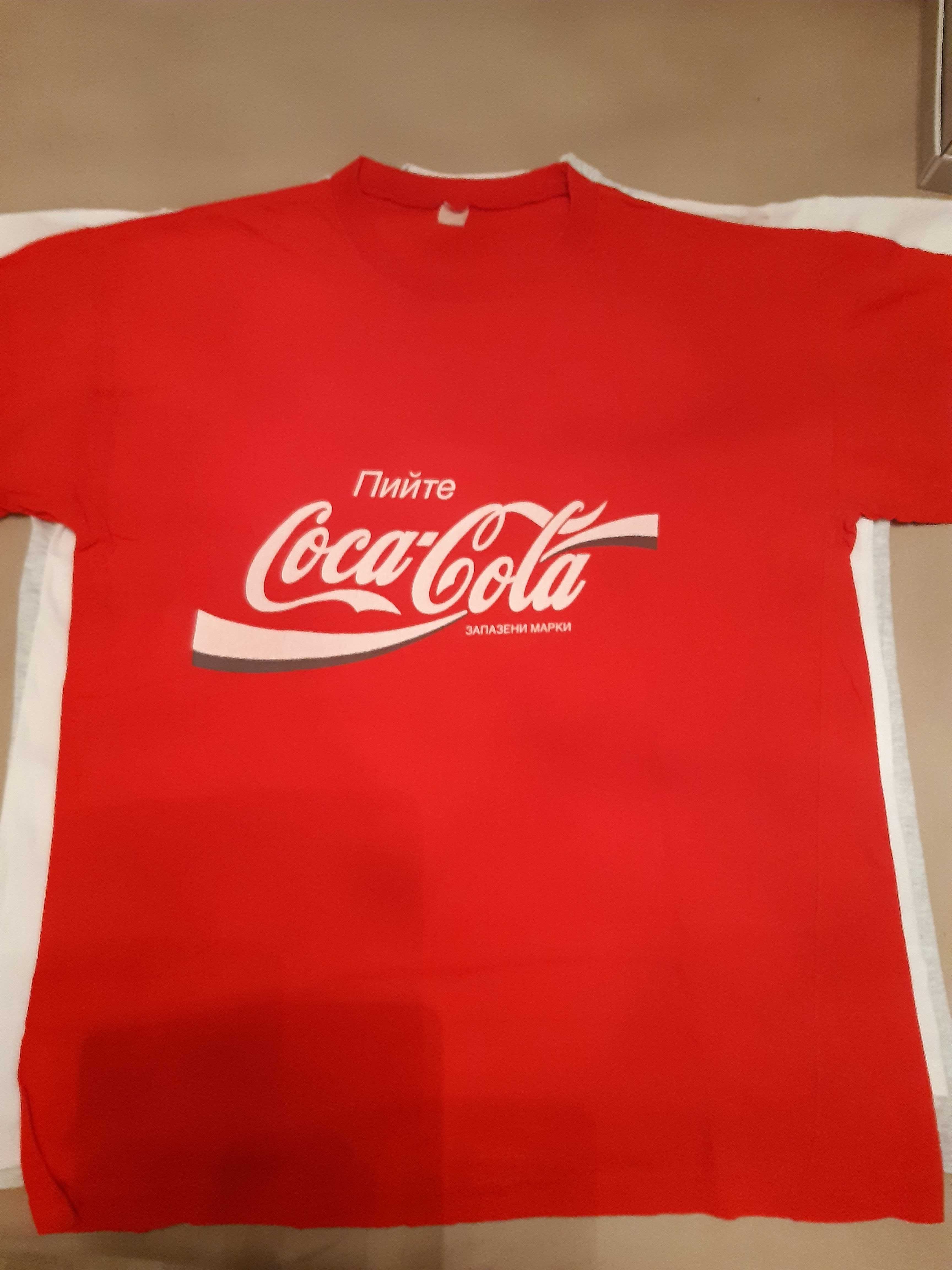 Coca-Cola Колекция: МЪЖКИ Кока-Кола Тениски/ Памучен суитшърт XL & XXL