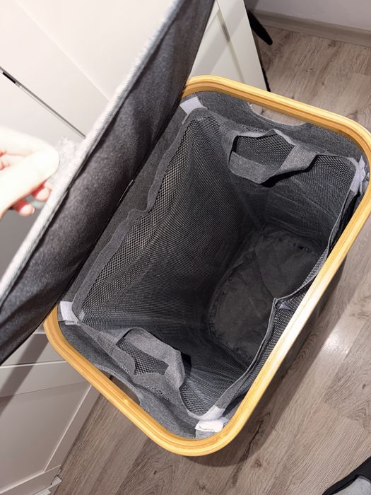 Голям кош за пране с капак