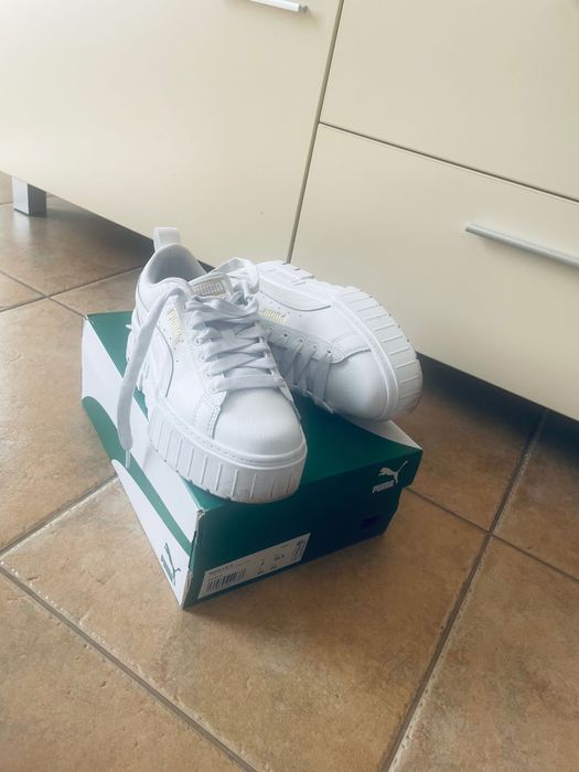 Обувки Puma white Mayze