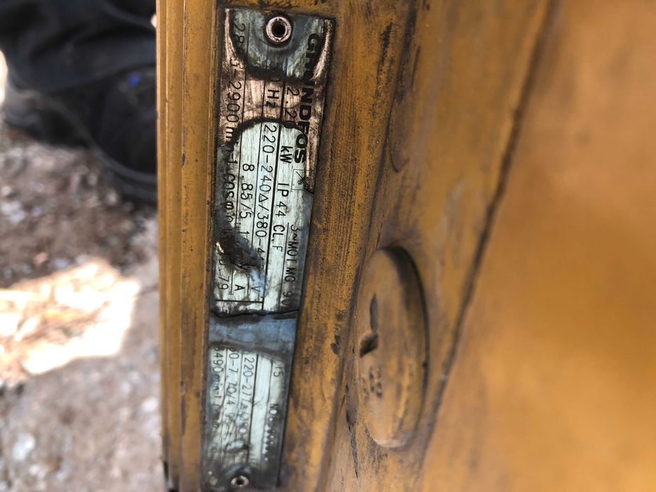 Pompă centrifugă, pompă de înaltă presiune,