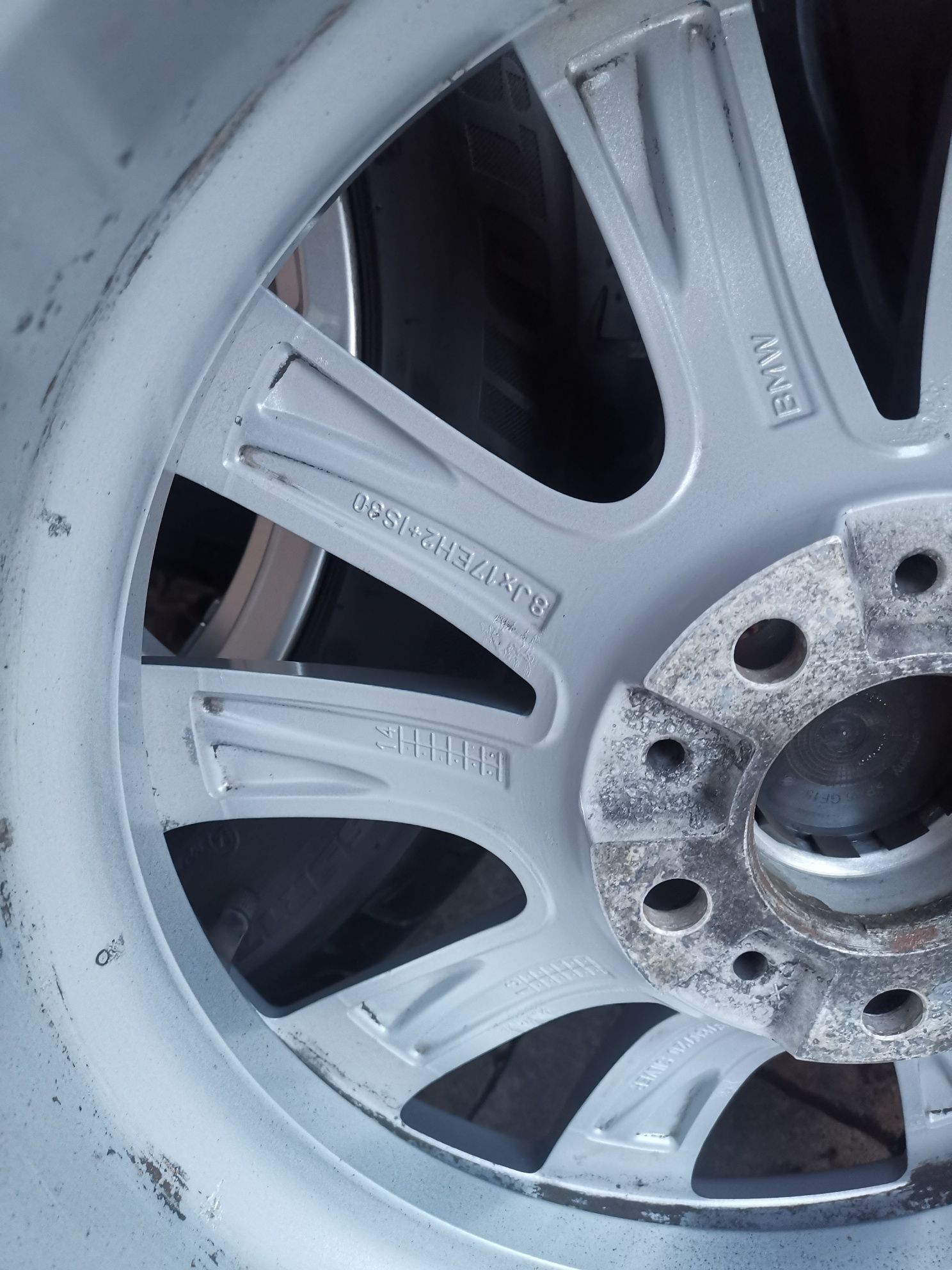 Оригинални джанти 17" за BMW  с гуми Bridgestone