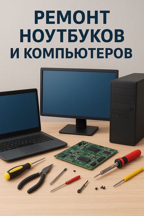 Ремонт ноутбуков и компьютеров любой сложности