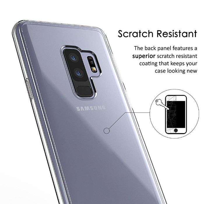 Husa silicon 360° fata + spate pt. Samsung Galaxy S9 , S9+ , S9 Plus