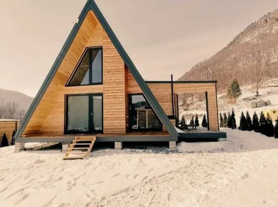 Construim Terase, Foisoare, Case si Cabane stil A-Frame din structura