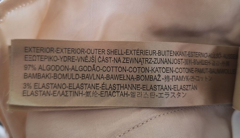 Брюки кофейного  цвета L размер