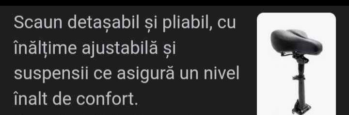 Scaun pentru trotineta kugoo kirin 4 pro