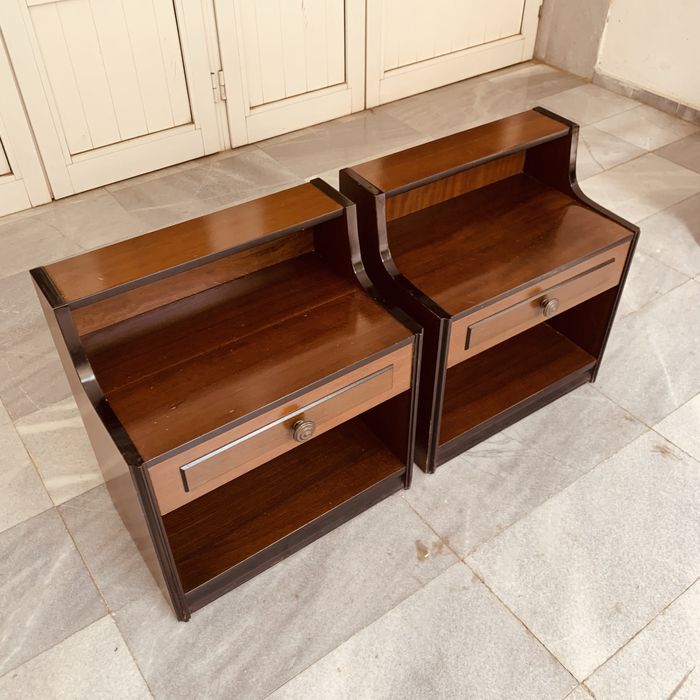 Италиаски ретро нощни шкафчета от 80-те