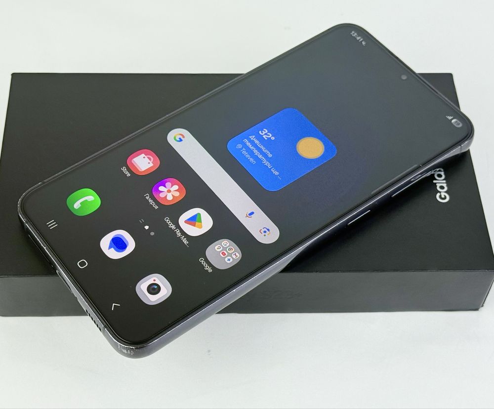 Samsung Galaxy S23 Plus 5G 256GB 8RAM Black Отличен! Гаранция!
